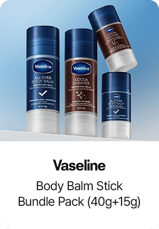 Vaseline Body Balm Stick Bundle Pack (40g+15g)
