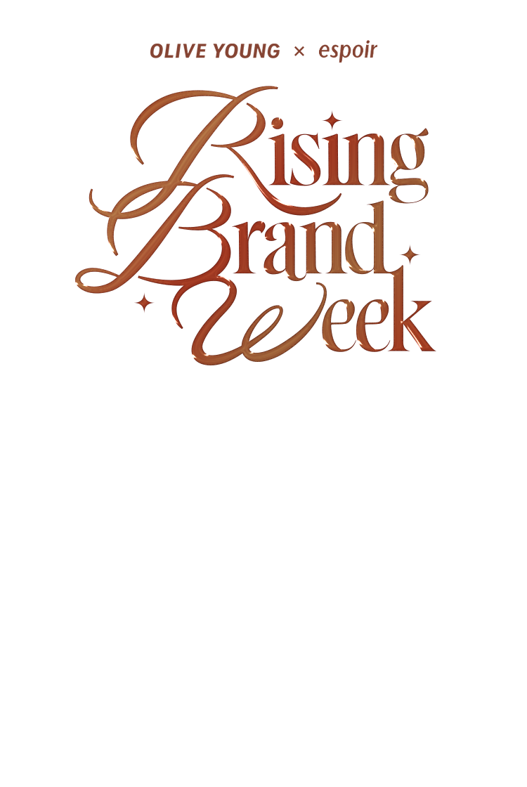 OLIVE YOUNG X espoir Rising Brand Week