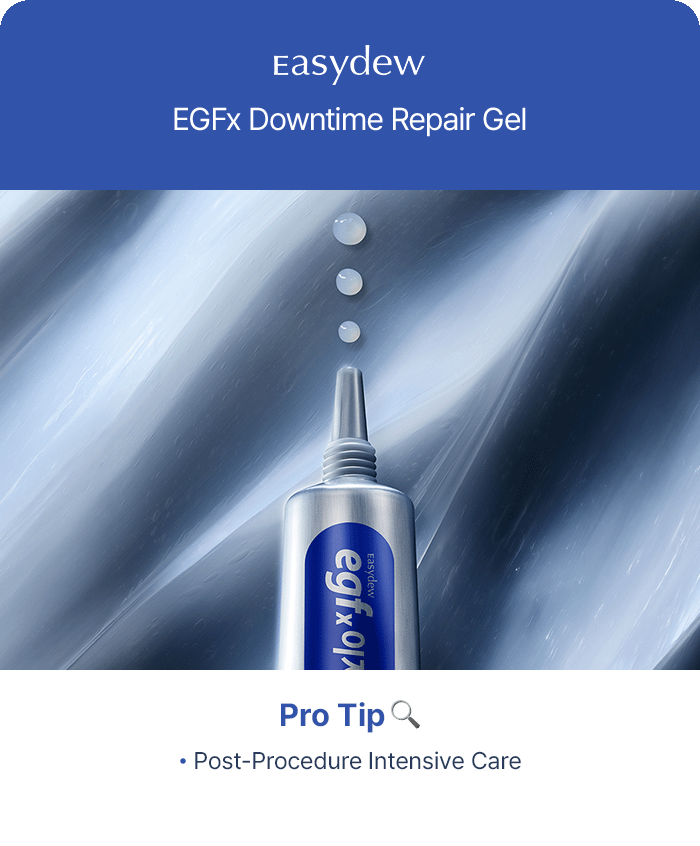 Easydew EGFx Downtime Repair Gel - Pro Tip: Post-Procedure Intensive Care
