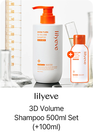 lilyeve 3D Volume Shampoo 500ml Set (+100ml)