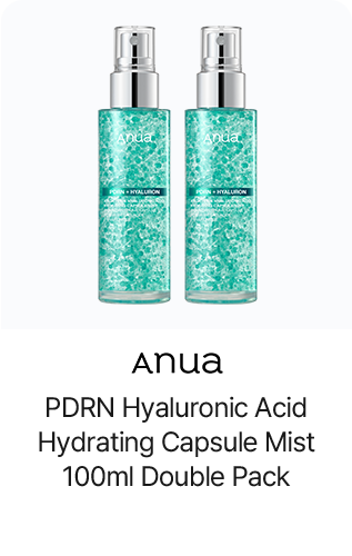 Anua PDRN Hyaluronic Acid Hydrating Capsule Mist 100ml Double Pack