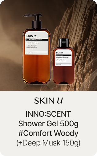 INNO:SCENT Shower Gel 500g #Comfort Woody (+Deep Musk 150g)
