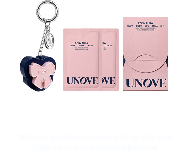 UNOVE / Exclusive Special Gift / *Minimum purchase requirements vary by item / *Gifts are available while supplies last