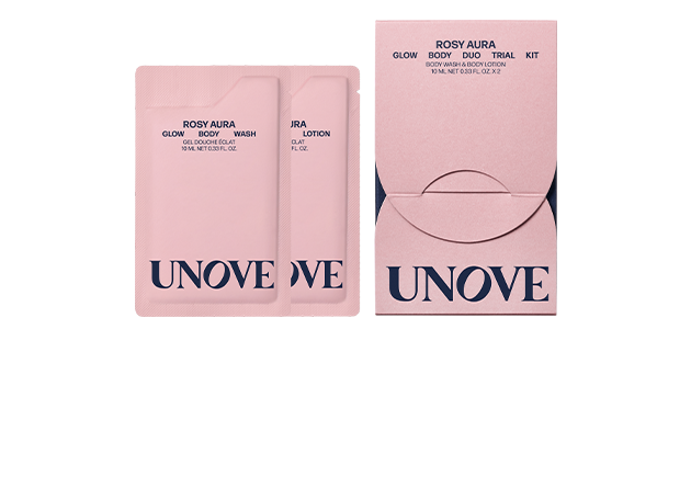 UNOVE / Glow Body Duo Trial Kit (Rosy Aura) / With Body Care purchases