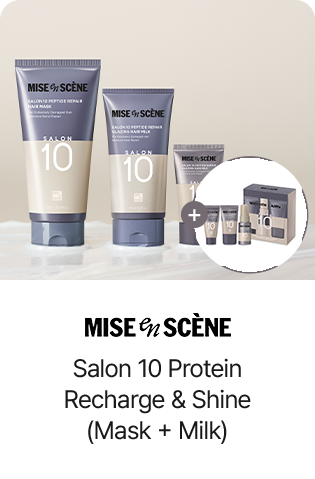 Mise-en-Scène Salon 10 Protein Recharge & Shine (Mask + Milk)
