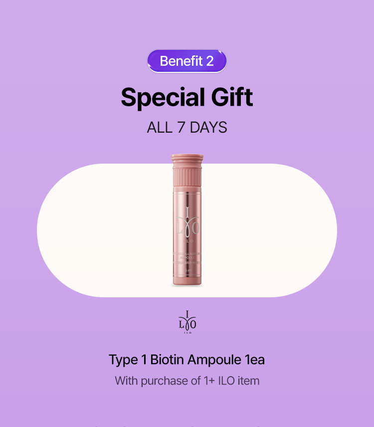 Type 1 Biotin Ampoule 1ea With purchase of 1+ ILO item