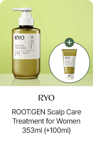 RYO ROOT:GEN Scalp Care Treatment for Women 353ml (+100ml)