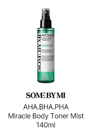 AHA.BHA.PHA Miracle Body Toner Mist 140ml