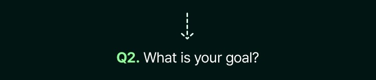 Q2. What is your goal?