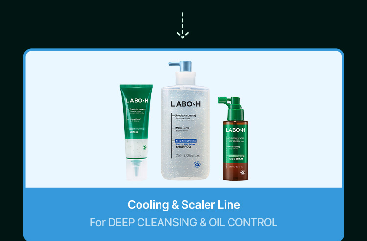 Cooling & Scaler Line. For DEEP CLEANSING & OIL CONTROL