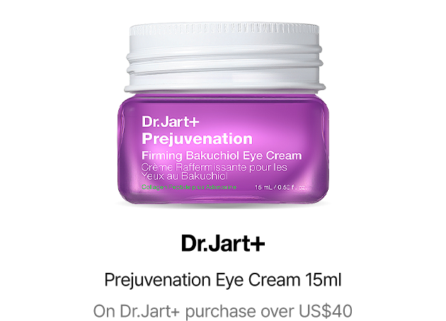 Dr.Jart+ Prejuvenation Eye Cream 15ml On Dr.Jart+ purchase over US$40