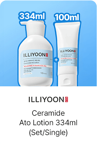 ILLIYOON Ceramide Ato Lotion 334ml (Set/Single)