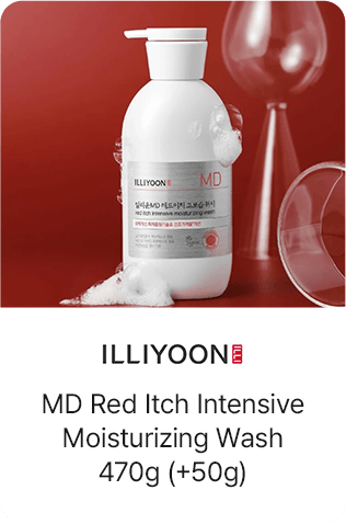 ILLIYOON MD Red Itch Intensive Moisturizing Wash 470g (+50g)