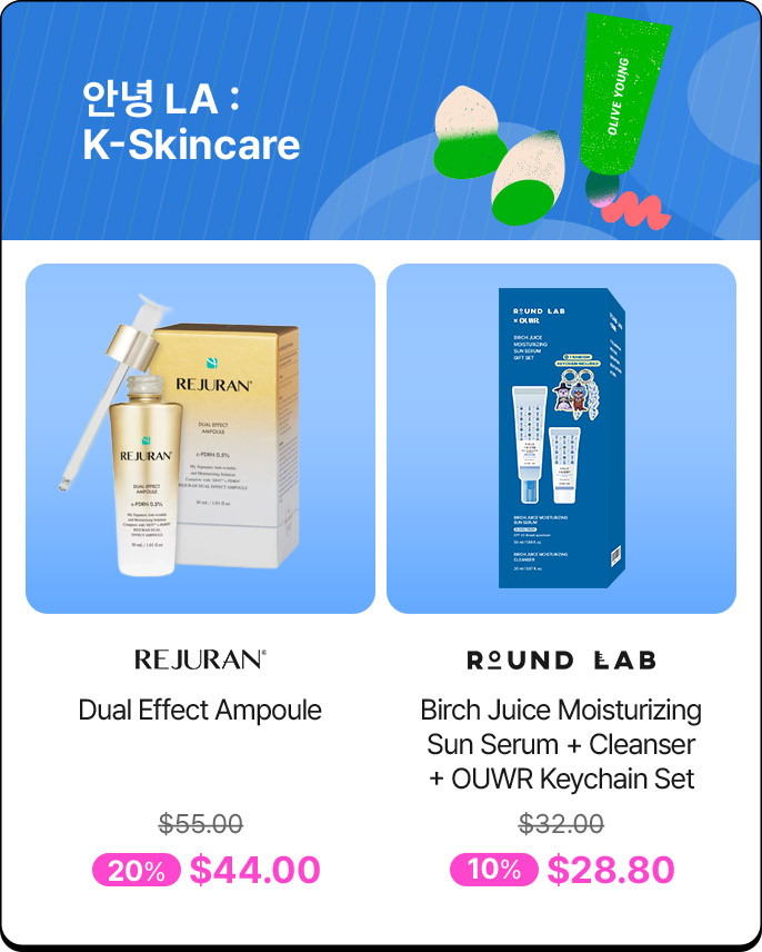 안녕 LA : K-Skincare