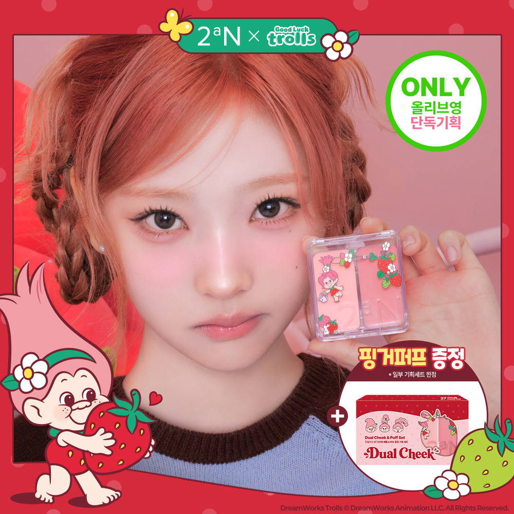 2aN Dual Cheek (Set/Single) (23 Colors) | OLIVE YOUNG Global