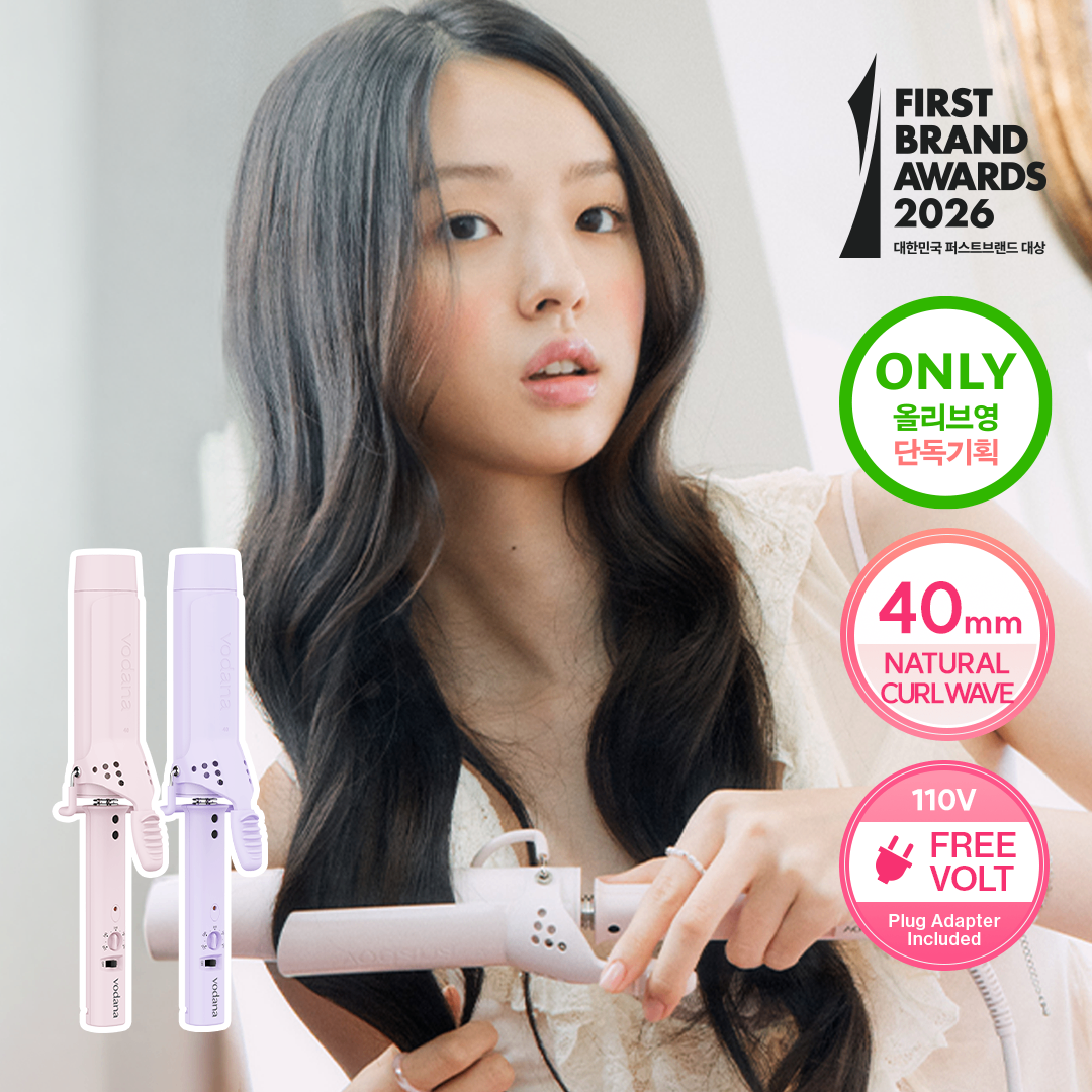 vodana Glamwave Curling Iron 40mm (2 Options) | OLIVE YOUNG Global