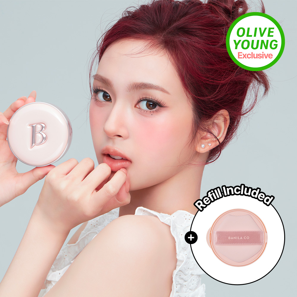 BANILA CO Essence Skin Pink Cushion(+Refill) (4 Shades) | OLIVE YOUNG Global