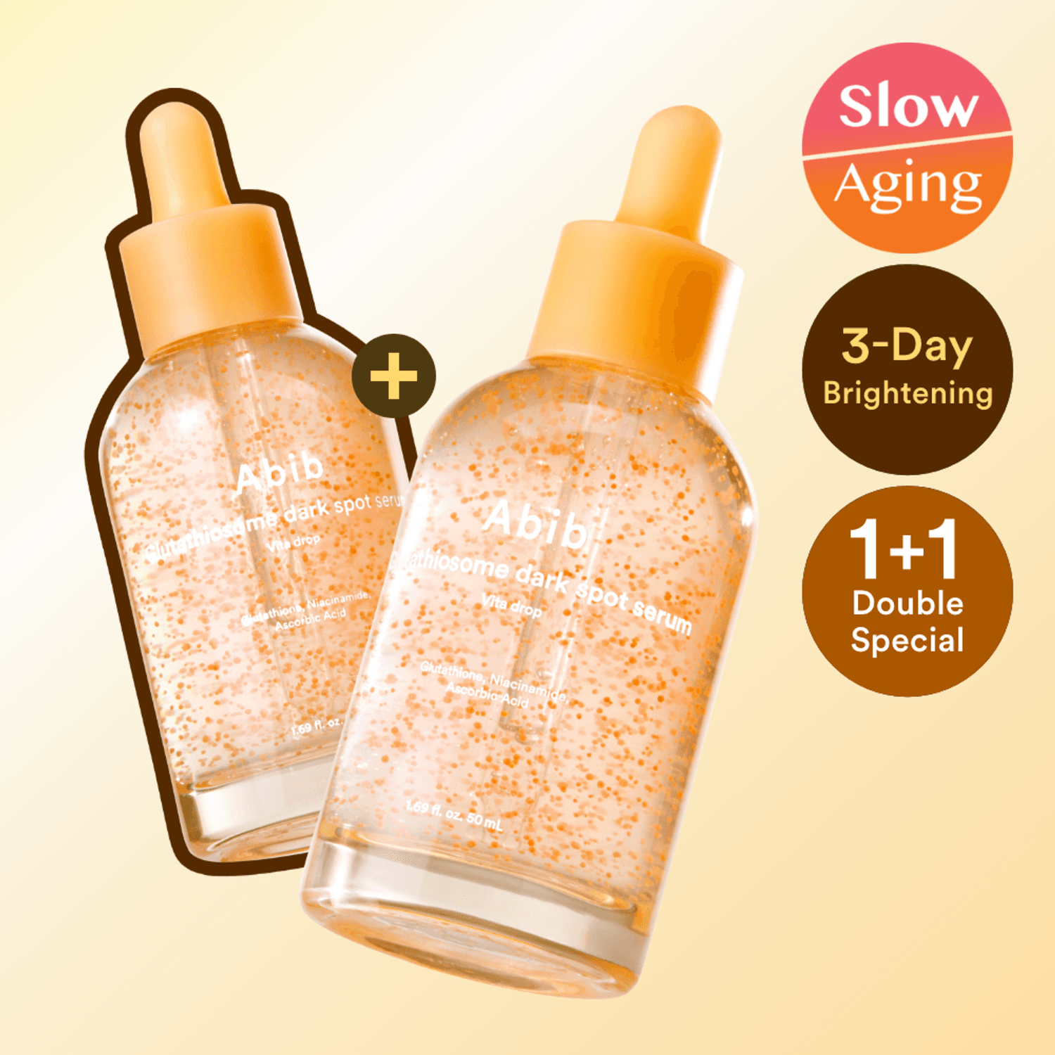 Abib Glutathione Dark Spot Serum Vita Drop 50ml Double Pack | OLIVE YOUNG Global