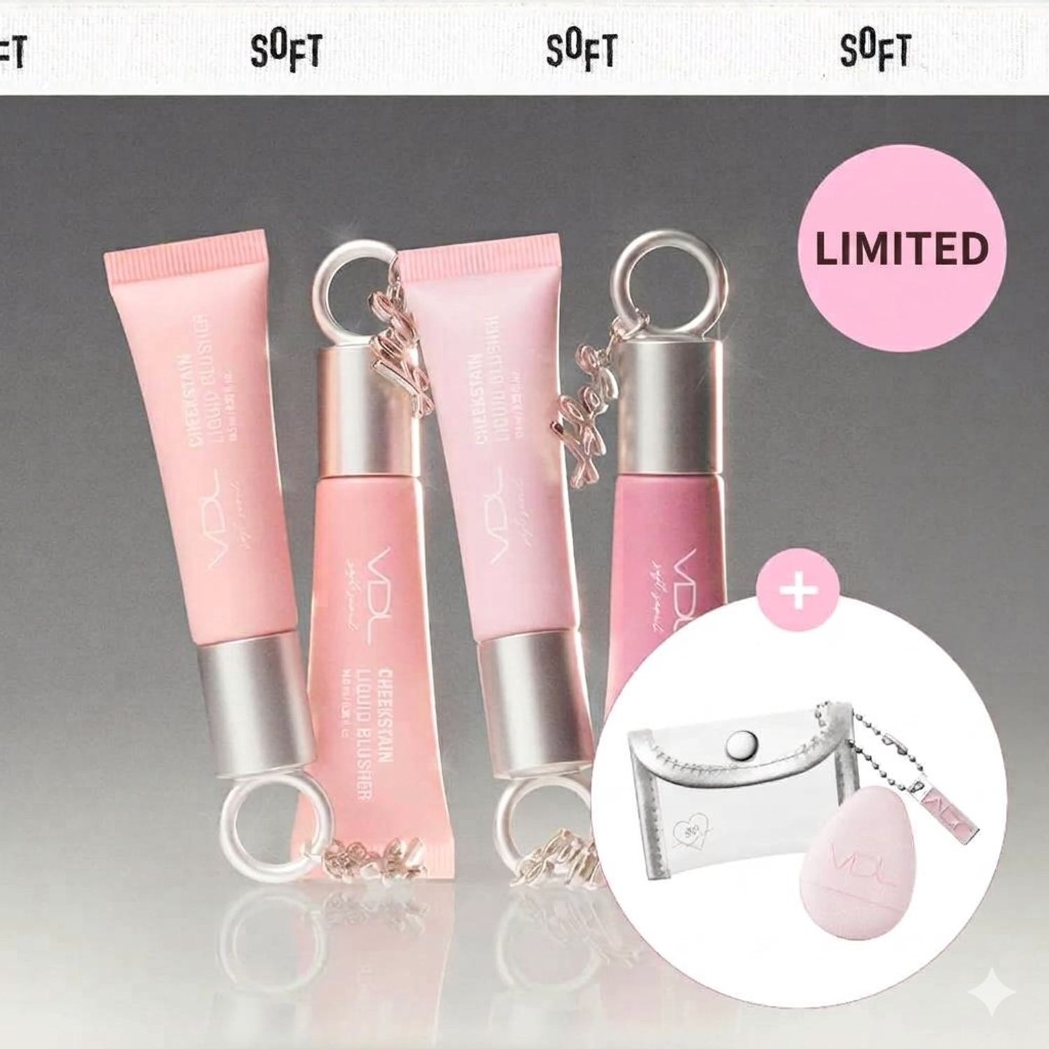 [SOFT SEOUL EDITION] VDL Cheekstain Liquid Blusher 10.5ml (Set/Single) (4 Colors) | OLIVE YOUNG Global