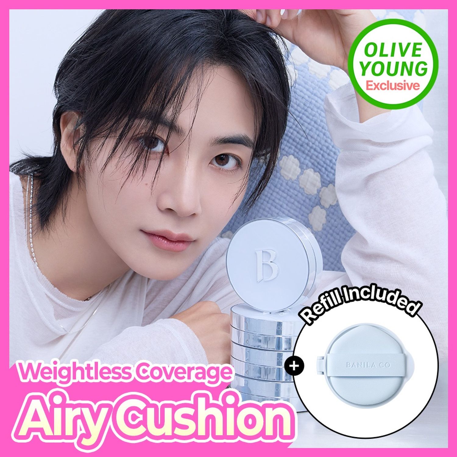 BANILA CO Covericious Ultimate White Cushion Air Refill Set (5 Shades) | OLIVE YOUNG Global
