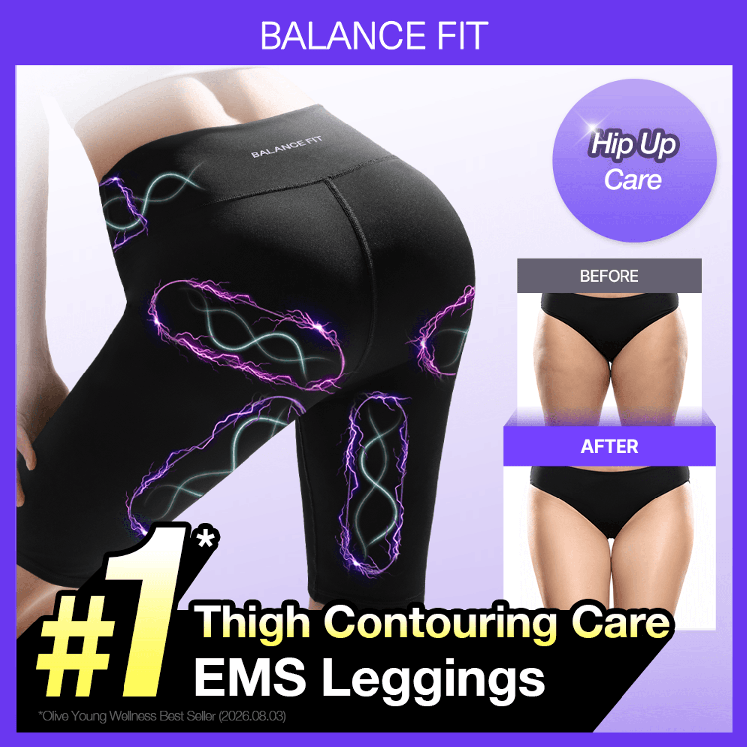 EMS Heavy-cut Leggings | OLIVE YOUNG Global