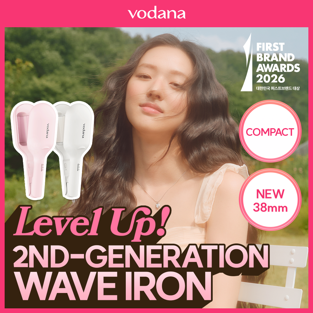 RENEWAL] VODANA Glow Fit Wave Iron 38mm (2 Options) | OLIVE YOUNG