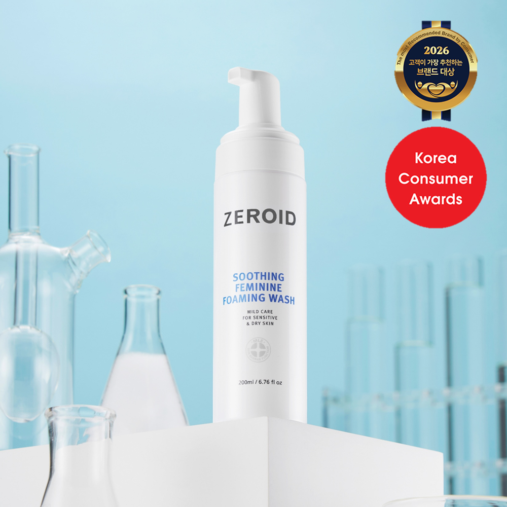 ZEROID Soothing Feminine Foaming Wash 200ml | OLIVE YOUNG Global