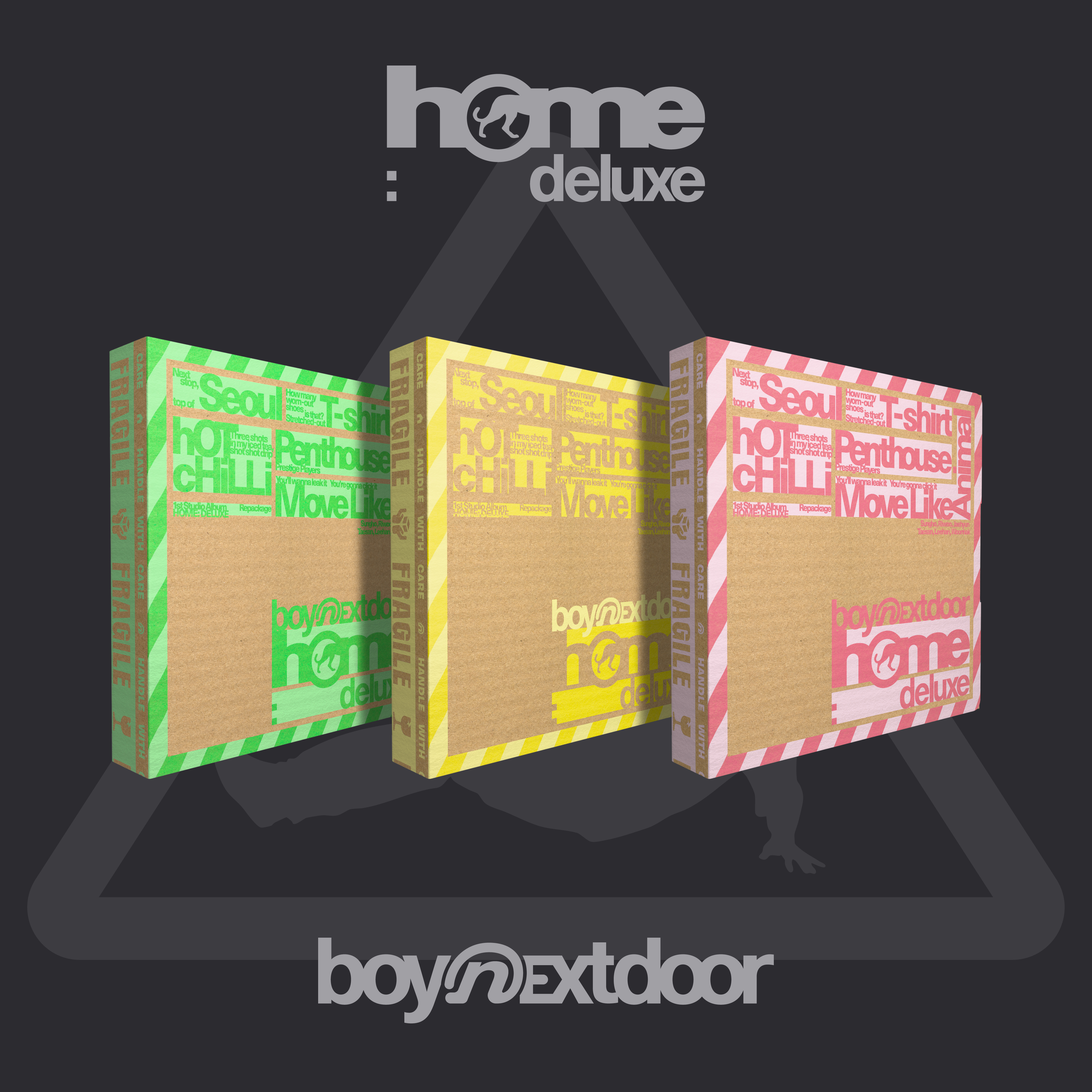 BOYNEXTDOOR - 1st Studio Album Repackage [HOME: DELUXE] (3 in 1 Set) | OLIVE YOUNG Global