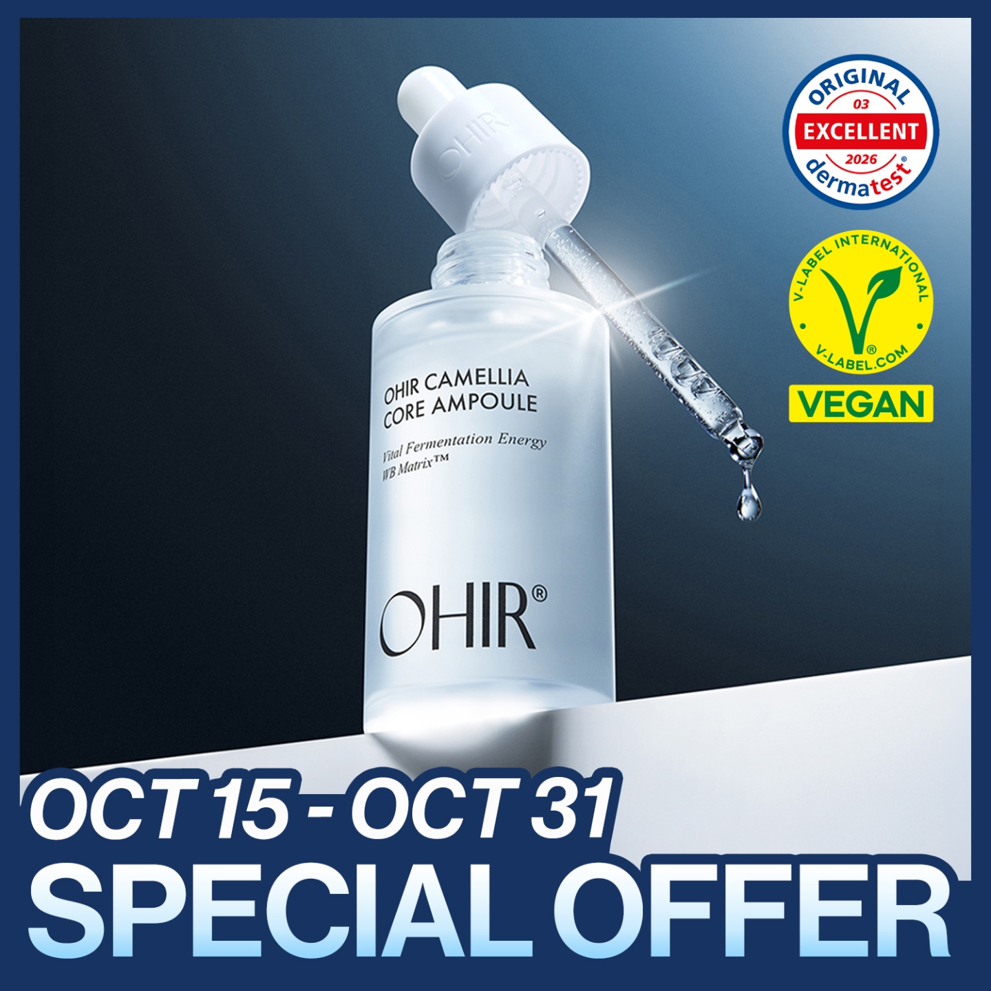 ohir Camellia Core Ampoule 50ml | OLIVE YOUNG Global