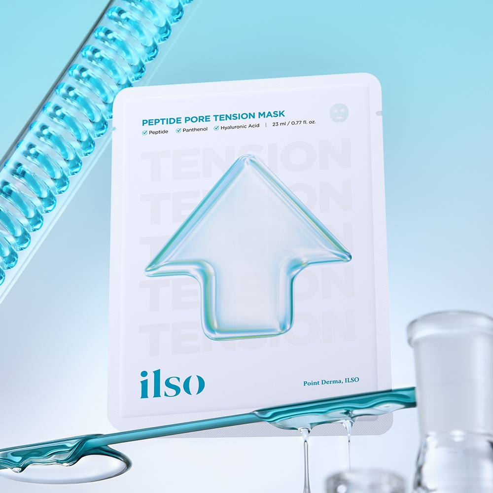 ilso Peptide Pore Tension Mask 10 Sheets | OLIVE YOUNG Global