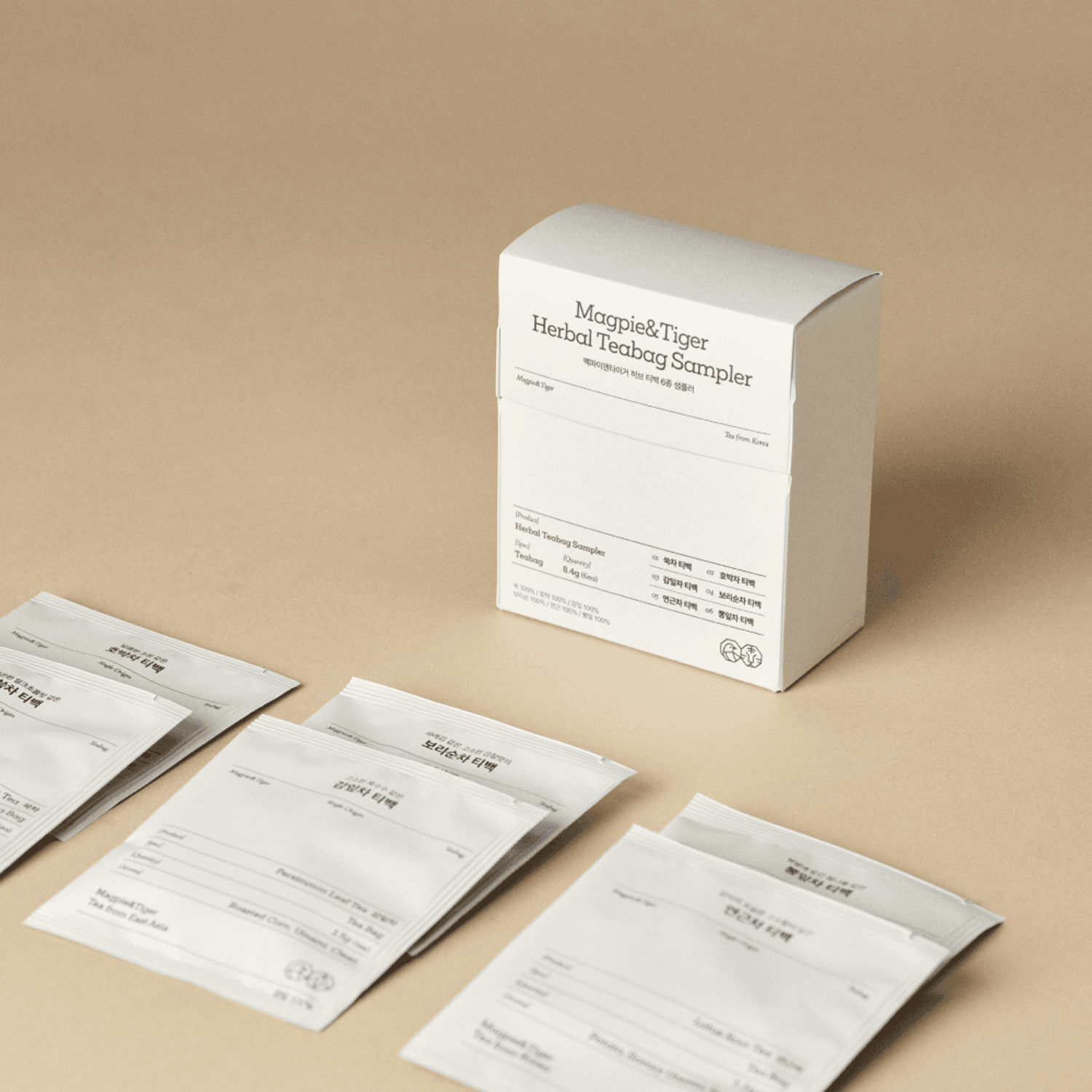 Magpie&Tiger Teabag Sampler 6ea | OLIVE YOUNG Global