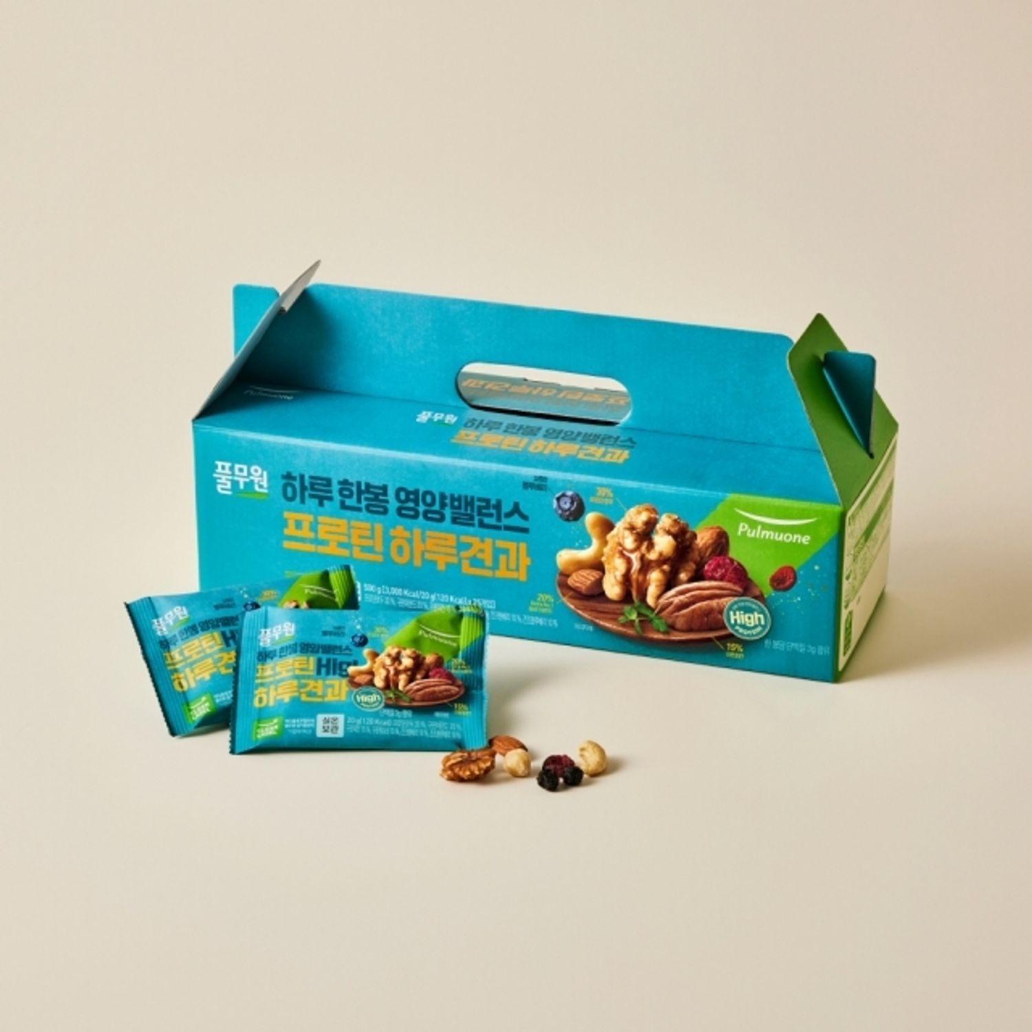 Pulmuone Protein Daily Nuts 25 Packs | OLIVE YOUNG Global