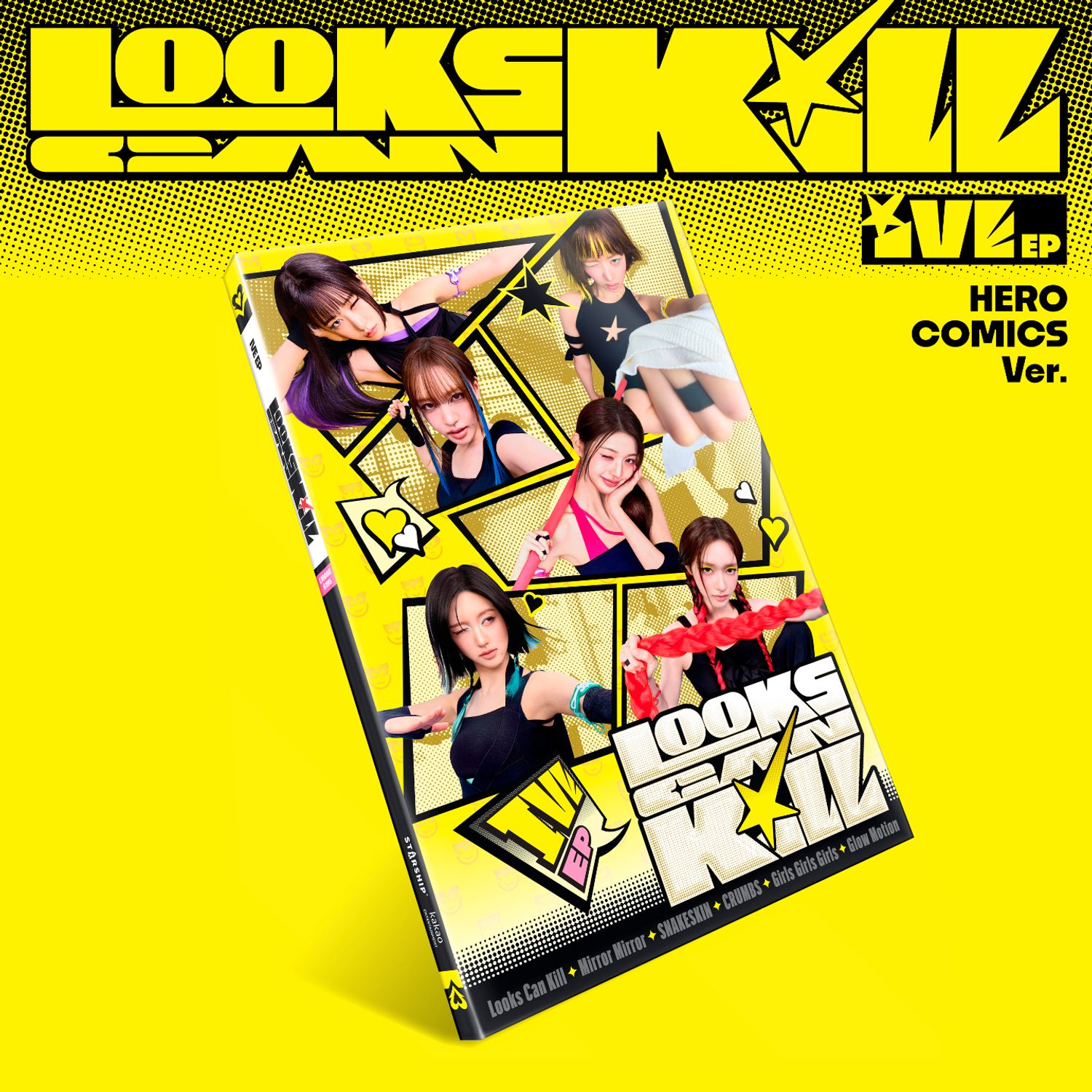 IVE EP - [Looks Can Kill] (HERO COMICS ver.) | OLIVE YOUNG Global