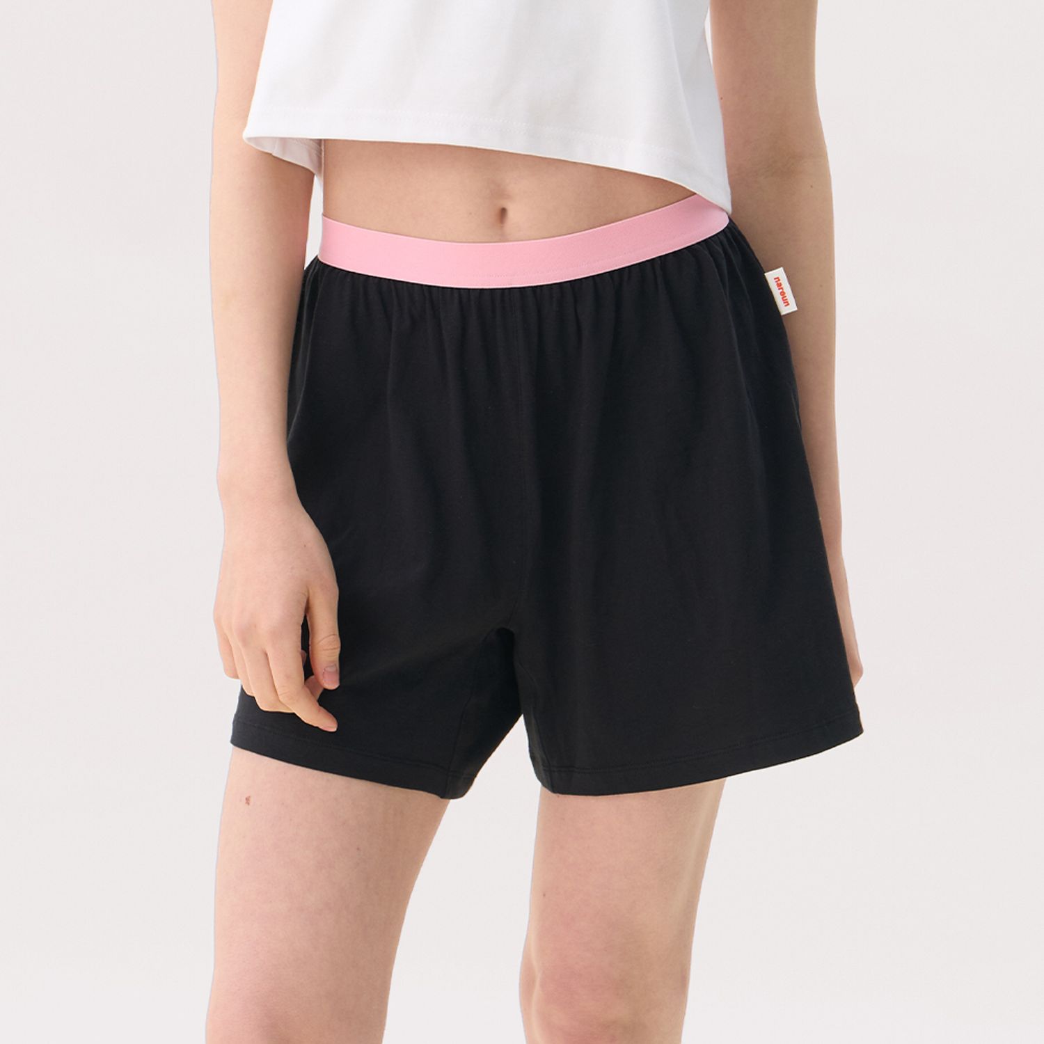 nareun Trunk Watercolor PINK / Black (2 sizes) | OLIVE YOUNG Global