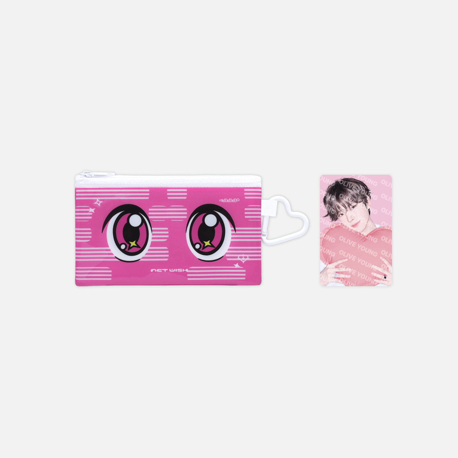 NCT WISH POUCH KEYRING SET | OLIVE YOUNG Global