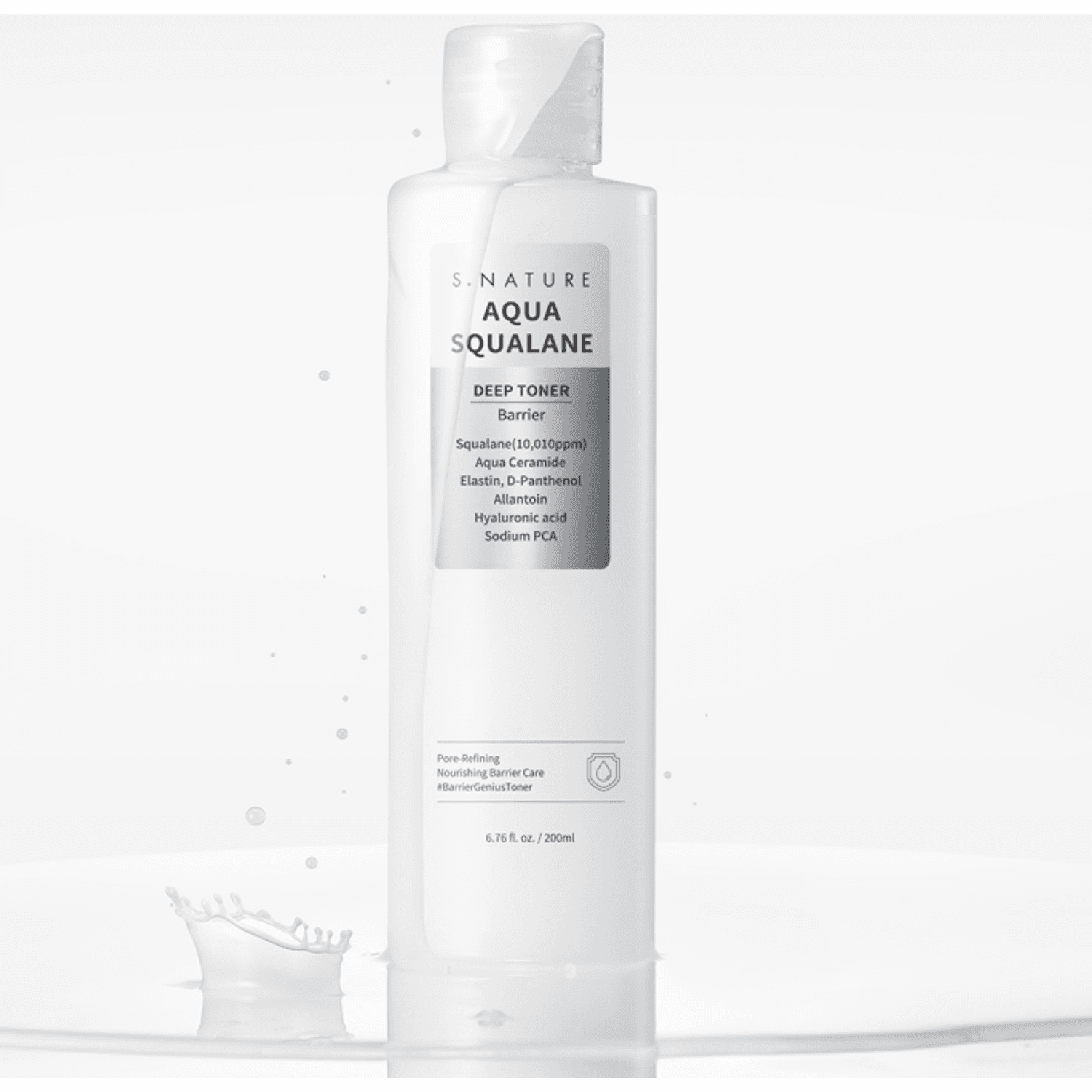 S.NATURE Aqua Squalane Deep Toner Barrier 200ml | OLIVE YOUNG Global