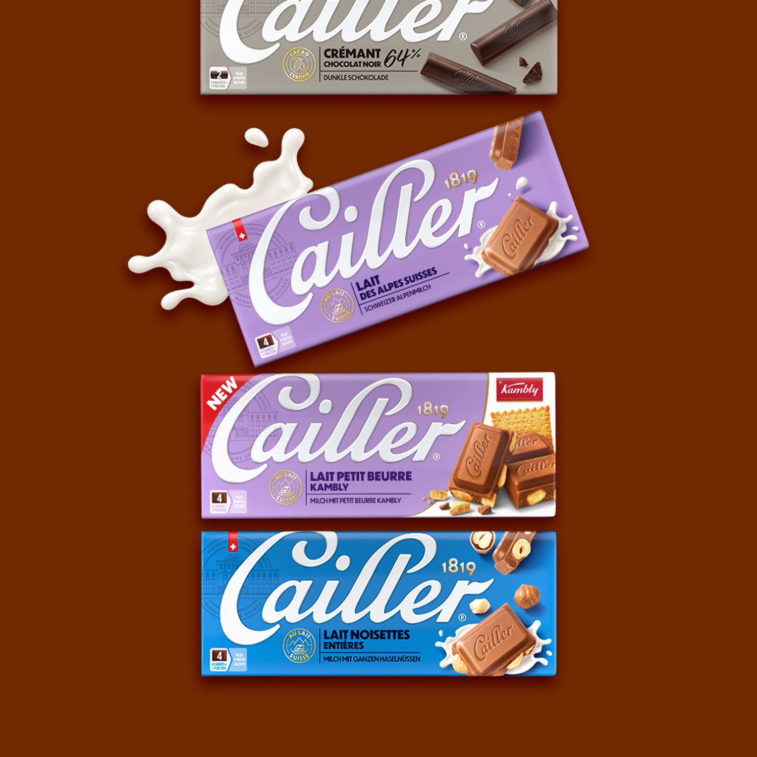 CAILLER Chocolate Bar 100g | OLIVE YOUNG Global