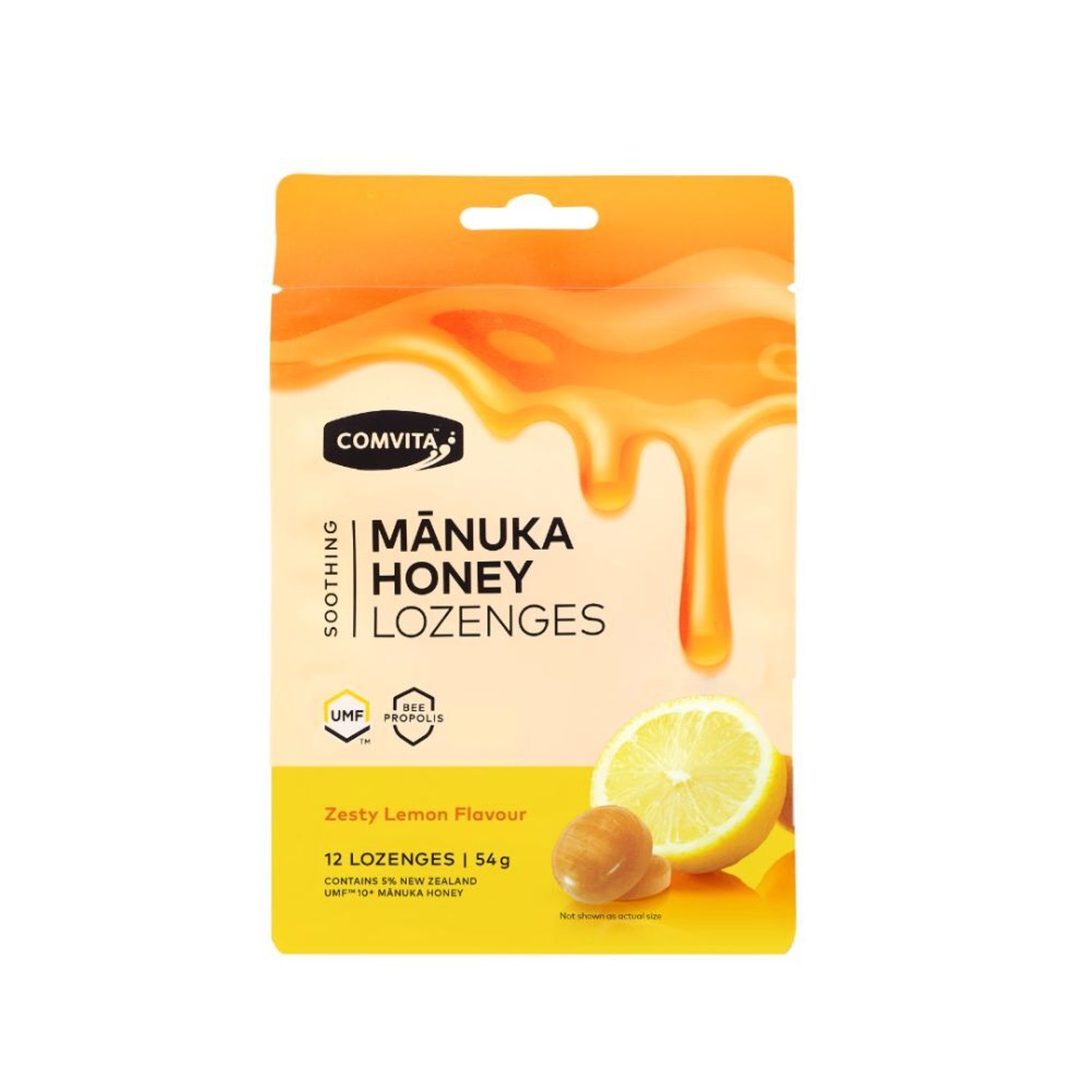 COMVITA Manuka Honey Lozenges With Propolis #Lemon 4.5g*12ea | OLIVE YOUNG Global