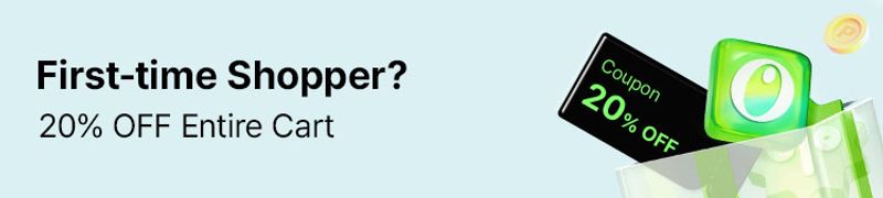 First Purchase Benefit! 20% OFF