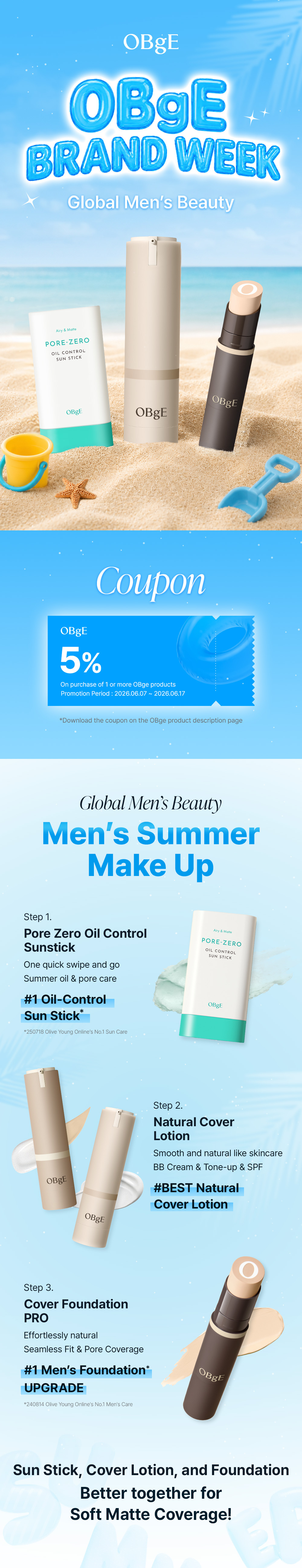 banner OBgE's Summer Make Up☀️