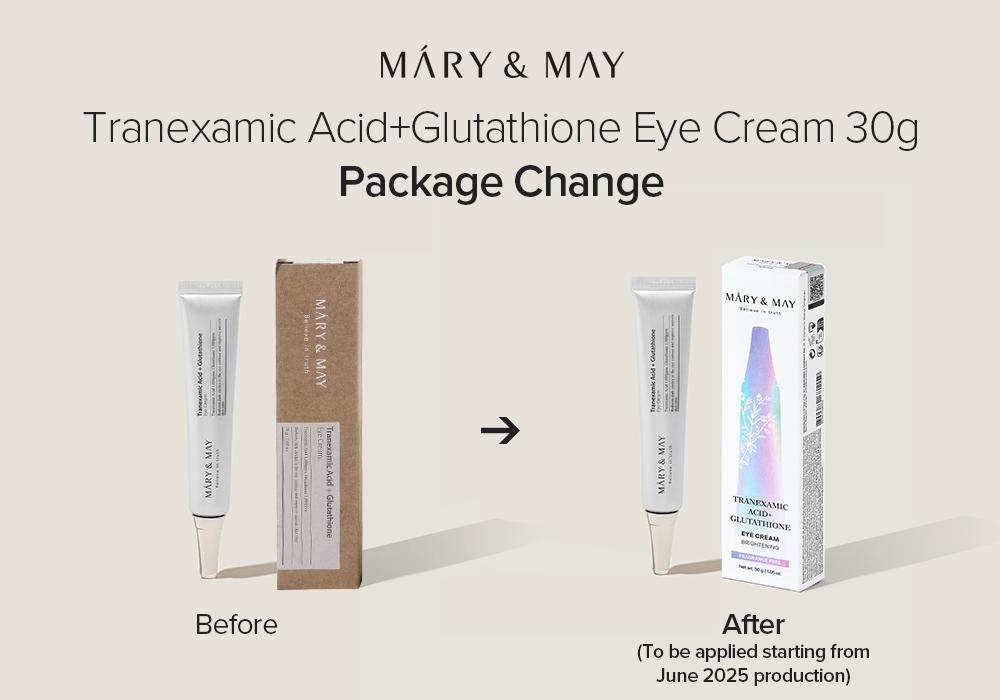 Mary&May トラネキサム酸+グルタチオンアイクリーム30g企画(+12gx2ea