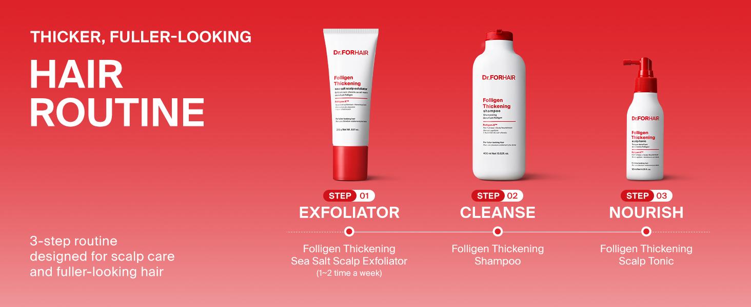 Dr.FORHAIR フォリゲン シックニング スカルプトニック 120ml ダブル