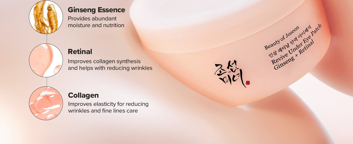 Beauty of Joseon Revive Under Eye Patch Ginseng + Retinal 60P