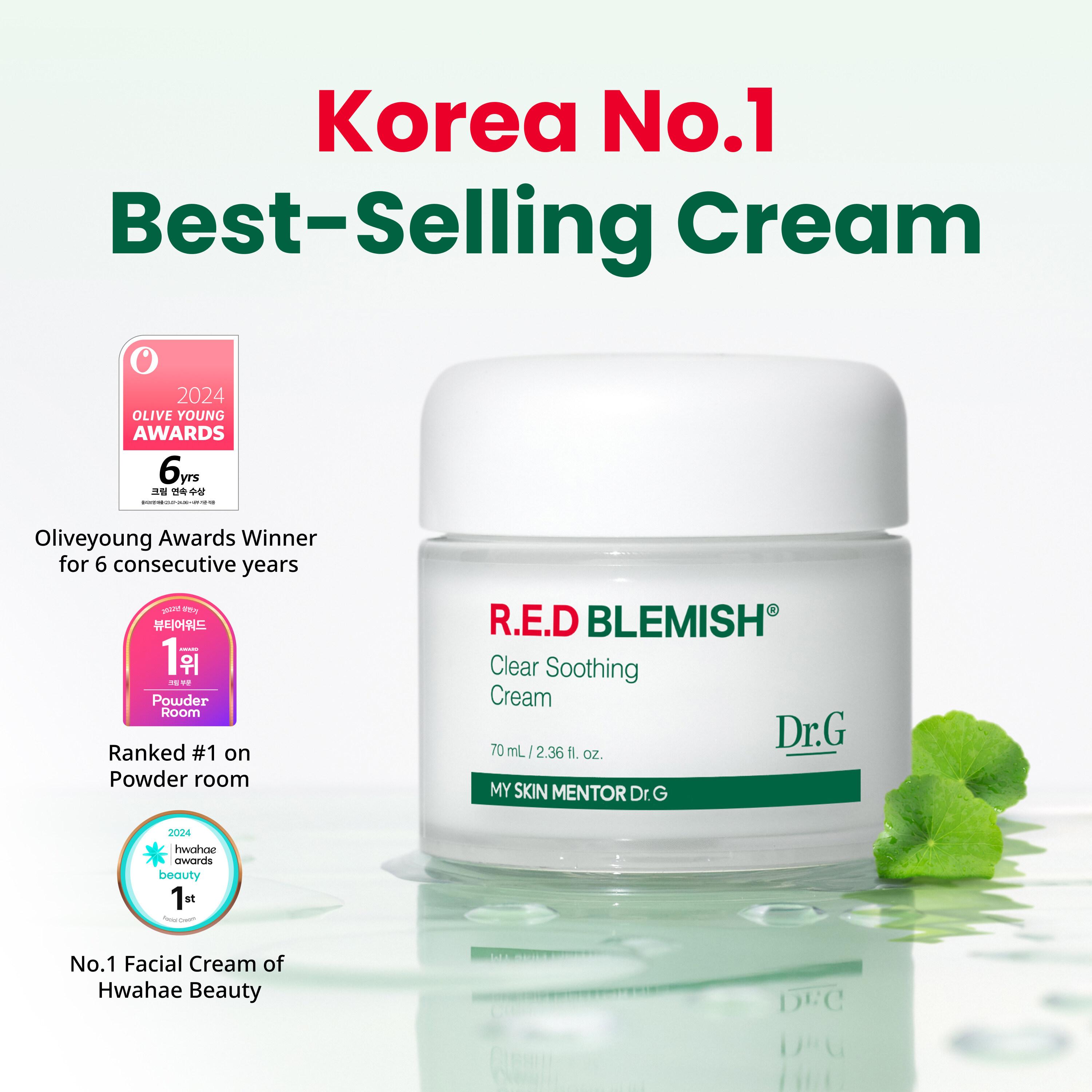 Dr.G Red Blemish Clear Soothing Cream Special Set (70mL+30mL
