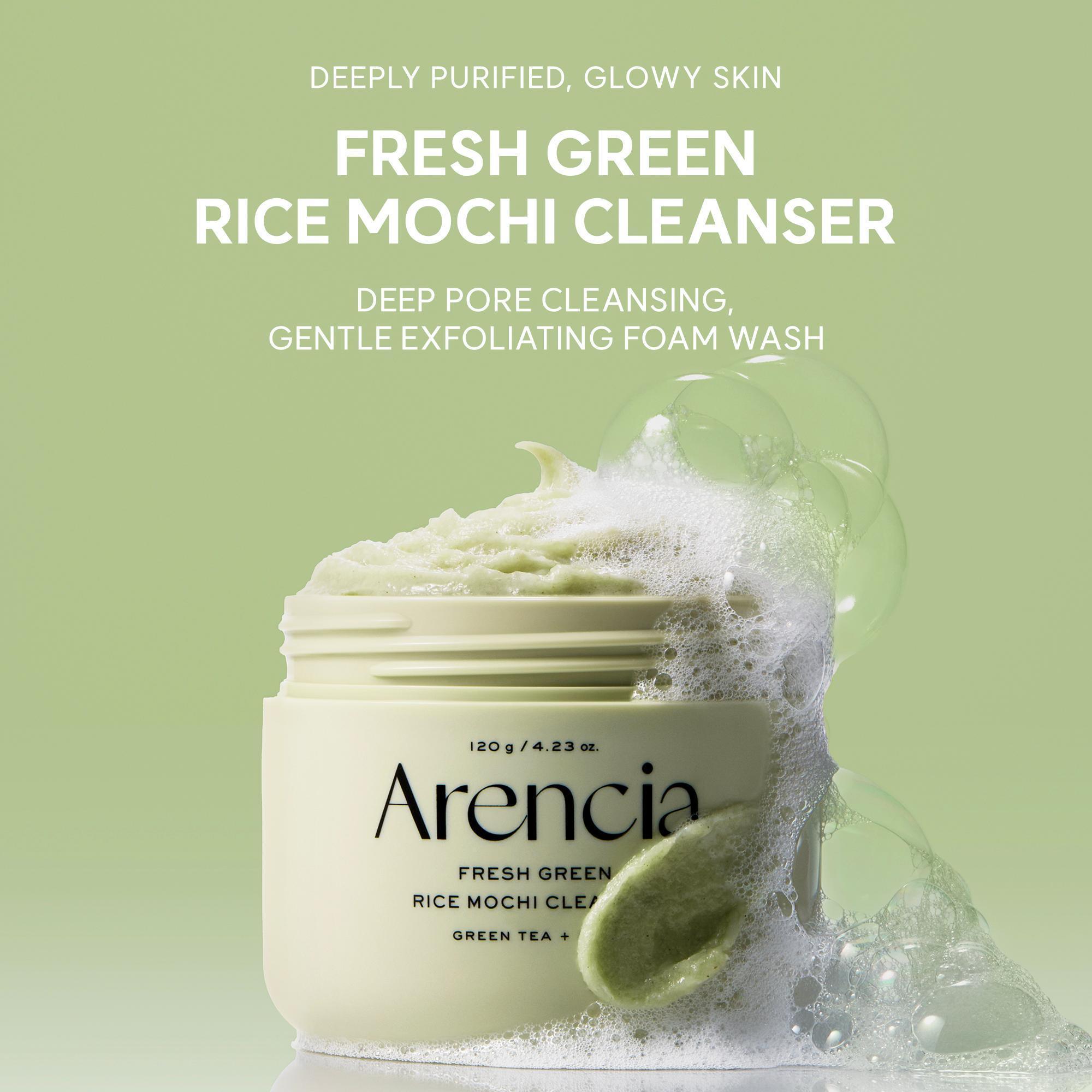 [Sanrio EDITION] Arencia Fresh Green Rice Mochi Cleanser 120g (2 Options)