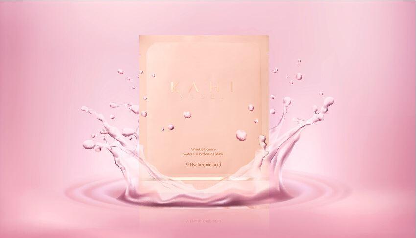 KAHI Wrikle Bounce Water Full Perfecting Mask Sheet 6ea