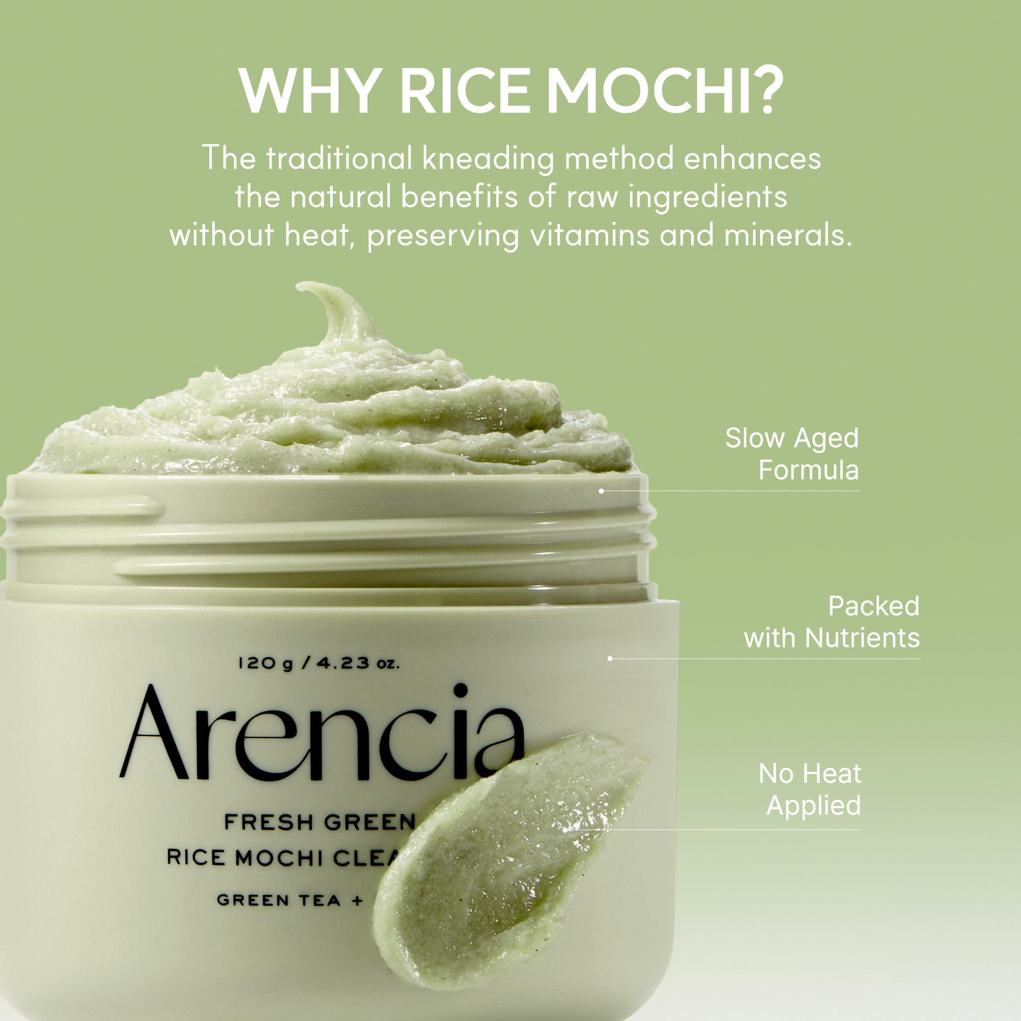 [Sanrio EDITION] Arencia Fresh Green Rice Mochi Cleanser 120g (2 Options)