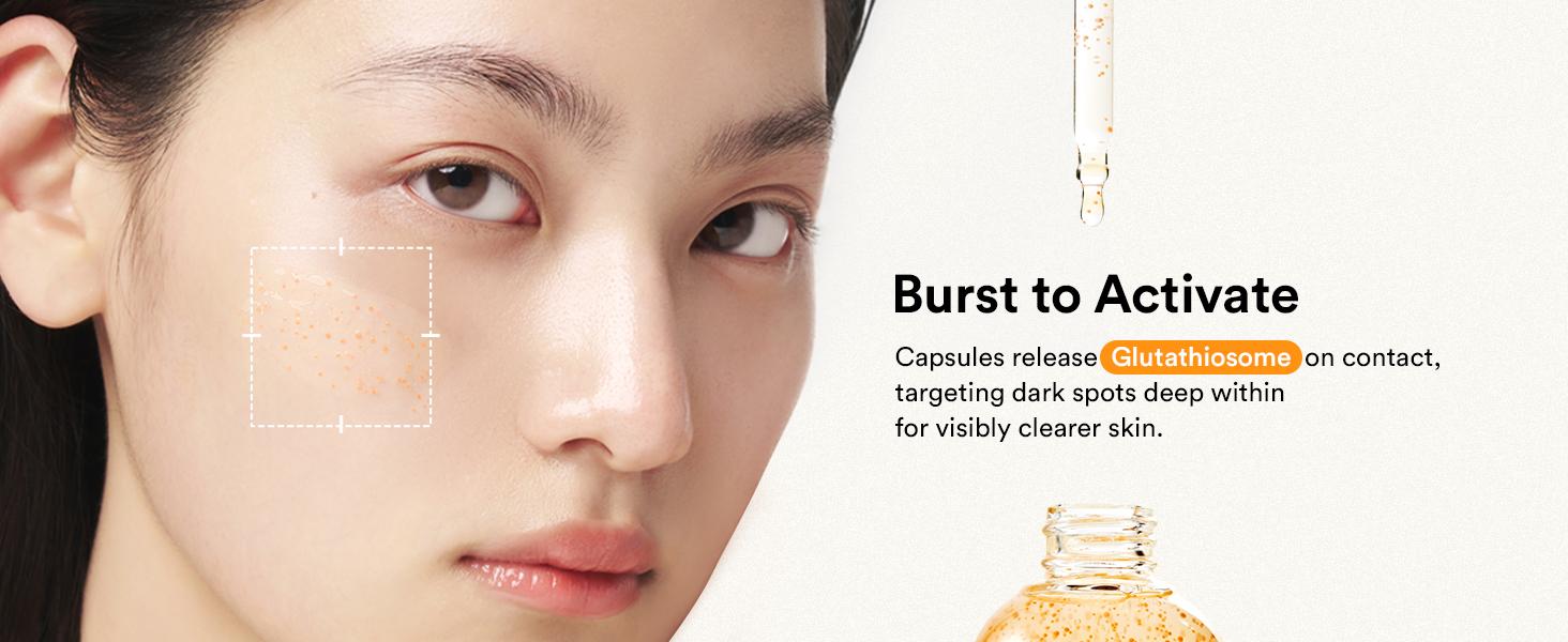 abib glutathione dark spot serum review Glutathiosome Vita Drop 1.69 fl. oz.(50ml) What is this 10 day transformation  using