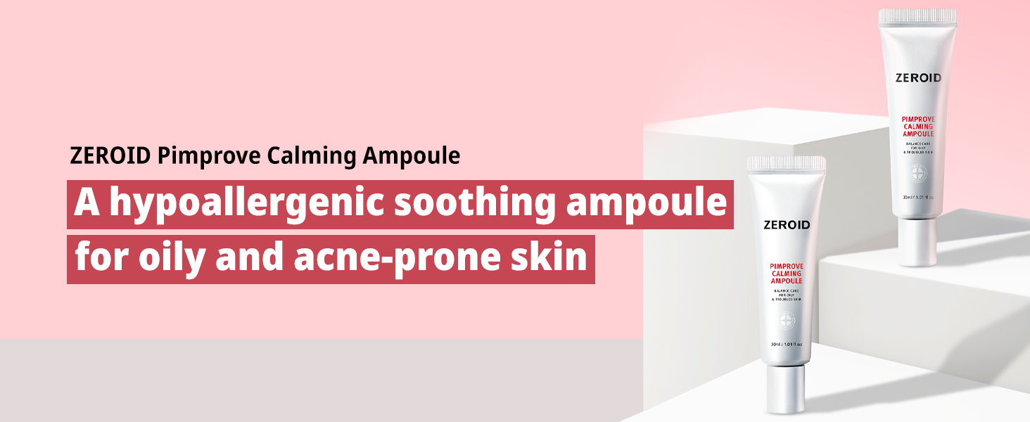 ZEROID Pimprove Calming Ampoule 30ml | OLIVE YOUNG Global