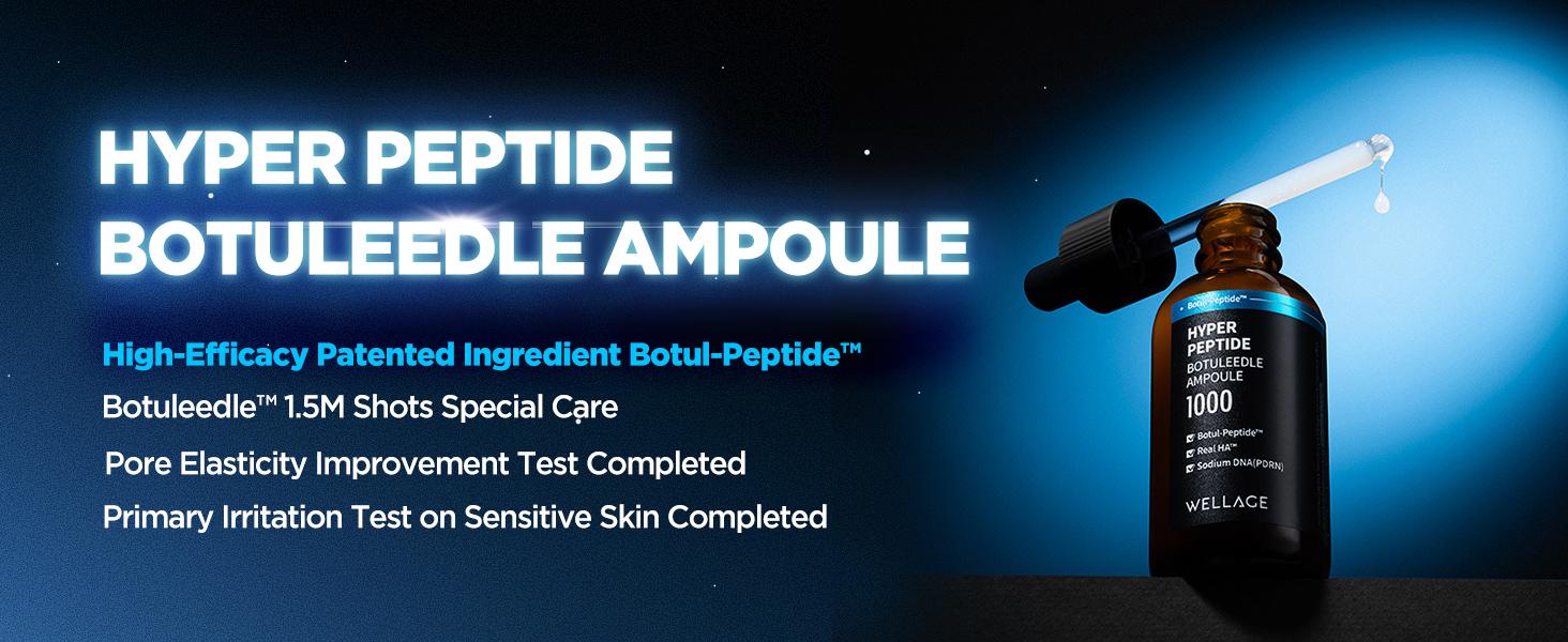 WELLAGE Hyper Peptide Botuleedle Ampoule 1000 50ml | OLIVE YOUNG Global
